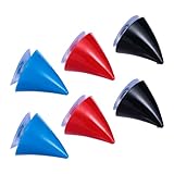 UKCOCO Motorradhelm Hörnerornamente mit Saugnapf und Stabilem Klebeband Helmdekor für Kreative Motorradfahrer und Sturzhelme