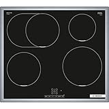 Bosch PIF645BB5E Serie 4 Induktionskochfeld (autark), 60 cm breit, Bräterzone für großes Kochgeschirr, PowerBoost schnelleres Kochen, TouchSelect Bedienung, ReStart, QuickStart