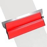 LAOYE Flächenspachtel 60cm Glättspachtel Spachtelwerkzeuge 600mm Federspachtel Flächenglätter Z Spachtel Glatt Groß Federblattspachtel Breit Edelstahlklinge für Trockenbau