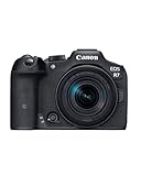 Canon EOS R7 Kamera spiegellose Camera + RF-S 18-150mm F3.5-6.3 is STM Objektiv (DSLR Upgrade, Hybridkamera, 4K/30p Videoaufnahmen, bis zu 15 B/s, WLAN) schwarz