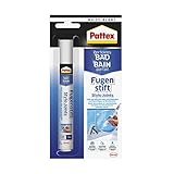 Pattex Perfektes Bad Fugenstift, Fugenweiß zur einfachen...