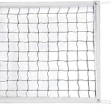 Larimuer Volleyballnetz Standard 9.5M x 1 M Volleyball Ersatznetz Tragbare & Faltbare Langlebiges Trainingsnetz für Pool,Beach, Strand Garten,Yard