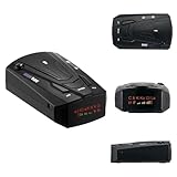 Yunrui Speederpro Radarwarner – 360° Allrounderfassung, Echtzeit-Sprachwarnungen, Plug-and-Play Installation, Kompakt-Leicht Design (Schwarz)