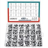 Transistor Assortment Kit 24 Values 480pcs PNP NPN Transistors S9012 S9013 S9017 S9015 S9018 2N2222 S8050 S8550 SS8050 SS8550 2N5551 2N5401 2N3904 2N3906 C1815 A1015 C945 A733 A42 A92 BC547 BC548 BC55