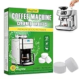Entkalker Tabs für Kaffeemaschine, Entkalkungstabletten für Verwendet FüR Automatische Kaffeemaschinen, 30 Stück Reinigungstabletten, Schnelle & Effektive Kalklösung, Professionelle Reinigung