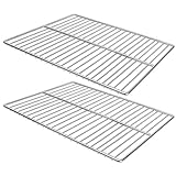 LANEJOY Edelstahl Grill Drahtgeflecht, Edelstahl BBQ Ersatz Grillnetz, Multifunktionaler Grillrost Edelstahl Nach maß für Grillen im Freien 2er Pack (30*40cm)