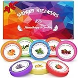 Linkax Kleine Geschenke für Frauen Männer, Shower Steamers Aromatherapie, 8 Stück Duschdampfer Badebomben, Geburtstagsgeschenk für Frauen Mama Freundin, Entspannung Dankeschön Geschenke Kleinigkeiten
