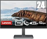 Lenovo L24i-30 | 23,8' Full HD Monitor | 1920x1080 | 75Hz | 250 nits | 4ms Reaktionszeit | HDMI | VGA | AMD Radeon FreeSync | schwarz