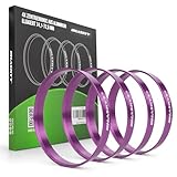 HASKYY Zentrierringe Aluminium 74,1 x 72,6 mm 4er Set Alufelgen Zentrierungsringe Eloxierter Aluminiumring