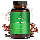Vitabay Astaxanthin 12 mg hochdosiert – 90 vegane...