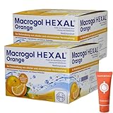 MACROGOL Hexal Orange 100 St. Abführmittel Stuhlweichmacher Weicher Stuhlgang Verstopfung Elektrolyte I Sparset mit give-away von Pharma Perle