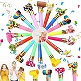 20 Stück Tröten Kindergeburtstag, Krachmacher, Partyspass...