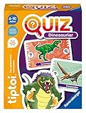 Ravensburger tiptoi 00165 Quiz Dinosaurier, Quizspiel für Kinder ab 6 Jahren, für 1-4 Spieler