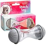 PRETTY KITTY Katzenfutter Spielzeug: Premium Snack Spender und Futterball als Intelligenzspielzeug für Katzen – Kleiner Futterautomat für Katzen Leckerlies – Spielzeug Katze – Leckerli Feeder