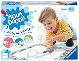 Ravensburger 4564 Aquadoodle Animals - Erstes Malen für Kinder ab 18 Monate - Malset für fleckenfreien Malspaß mit Wasser - inklusive Matte und Stift