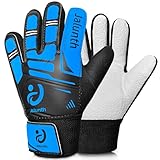 Jalunth Torwarthandschuhe Kinder Jungs Mädchen Junior Jungen Fußballhandschuhe Fussballhandschuhe Trainingshandschuhe Torwart Fussball Fußball Handschuhe größe 4 5 6 7 8 mit rutschfeste Latex
