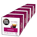 Nescafé Dolce Gusto Espresso, Kaffee, Kaffekapsel, 5er Pack, 5 x 16 Kapseln