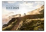 Yohmoe® Mountainbike Kalender 2025 by Markus Greber im großen DIN A2 Panorama-Format (59.4x42.0 cm). Bike Kalender 2025. MTB Kalender 2025.