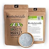 100 g Mentholkristalle | GRÖSSENAUSWAHL | Saunaaufguss | Aufguss | Sauna | Menthol | Dufterlebnis (100 g)