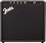 Fender Mustang LT25 Gitarren-Combo-Verstärker, 25W mit 8' Lautsprecher, 30 Presets und USB-Konnektivität, Schwarz