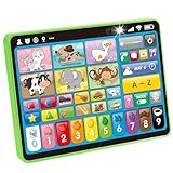 hahaland Trilinguale (EN/FR/ES) Kinder Laptop Baby Tablet...