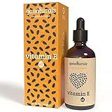 GoNaturals® Vitamin E Öl BIO | 100% rein | 50ml | Tocopherol Mix | Vegan und Cruelty Free | Haut, Haare und Gesicht | Parfümfrei und Ohne Zusätze Oil