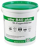 vdw840 plus 1K-Fugenmörtel 12,5 kg (Steingrau)