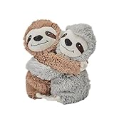 Warmies Warm Hugs Faultier, mikrowellengeeignetes Plüschtier mit französischem Lavendelduft – vollständig erwärmbares, kuscheliges Faultier-Spielzeug zur Linderung von Angstzuständen und Schmerzen