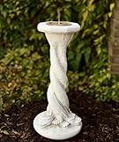 OLOMA Chinesische Säule Skulptur Stein Drache Spalte Statue Beton Sonnenuhr Dekor Outdoor Sonnenuhr Figuirne Zement Sockel Dekoration Geschenk Ornament Haustür Dekor