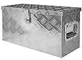 Alumium Truckbox Werkzeugbox Werkzeugkiste Anhängerbox Alubox Deichselbox Abschließbar V2Aox