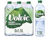 Volvic Natürliches Mineralwasser, 6 x 1,5 l