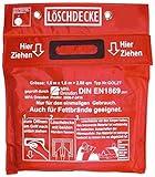 Brandengel Premium Löschdecke 1,60 x 1,80 m Geprüft MPA...