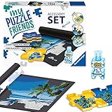 Ravensburger 17978 3-in-1 Accessory Set mit Puzzle Kleber und mehr - Puzzlematte zum Rollen, Puzzlekleber und Sortierschalen zur Aufbewahrung [Exklusiv bei Amazon]