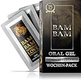 BAM BAM [Bestseller] | Hochdosiert | extra stark für Männer | Schnell & Kraftvoll | 7 Stück | Rein & Natürlich | Rezeptfrei | Vegane Formel