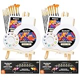 Shuttle Art 58 Stück Acrylfarben Set, Malkoffer mit 2 Pack...