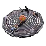 YARNOW 1 Satz Puzzle Spielset für Solar System Planeten Puzzle Lernspielzeug für Jungen und DIY Bastelspielzeug Hand Auge Koordination Sicher und Einfach zu Montieren