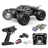 HYPER GO H16BM 1/16 RTR Bürstenlose Fernbedienungs Auto, Schnelle RC Autos für Erwachsene, Max. 68 km/h Hobby Elektro RC Car, Speed RC Truggy, Offroad RC Truck mit 2 Lipo Akkus für Jungen