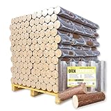 960kg Palette Nestro BrikettTOP SONDERAKTION Hartholzbriketts aus Buche und/oder Eiche Kamin Ofen Heizen Holz Gluthalter Brennholz Premium Öko Holzbriketts | Energie Kienbacher