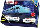 Märklin my world Spielzeugeisenbahn Startpackung “Batman” 29345 - Elektrischer Hochgeschwindigkeitszug im DC Batman-Look – Gotham City Modelleisenbahn für Kinder ab 3 Jahren