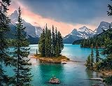 Ravensburger Puzzle 16714 - Spirit Island Canada - 2000 Teile Puzzle für Erwachsene und Kinder ab 14 Jahren, Landschaftspuzzle mit Kanada-Motiv