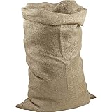 Meister Jutesäcke 105 x 60 cm - 3er Set - 50 kg Traglast - Ökologische Säcke aus Naturfaser - 100 % Jute - Strapazierfähig / Kartoffelsack / Frostschutz / Nikolaussack / Sackhüpfen / 9960920