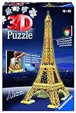 Ravensburger - 3D-Puzzle, Eiffelturm-Sonderedition Nacht mit...