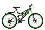 KS Cycling Jugendfahrrad Mountainbike Fully 24'' Bliss...