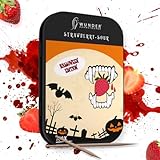 Wunder Zahnstocher mit Geschmack - saure Erdbeere - 100 Stück in edler Metallbox - intensiver Geschmack - frischer Atem - gegen Nägelkauen & Rauchentwöhnung - Alternative zu Kaugummi - zuckerfrei