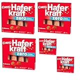 Corny Haferkraft zero Erdbeere 4 x 35 g Müsliriegeln X 5 Packungen