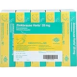 ZINKBRAUSE Verla 25 mg Brausetabletten 100 St