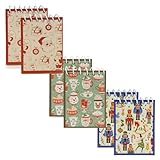 Mini-Notizblöcke, Spiralbindung, für Partys, Klassenzimmer, Geschenktüten – 12-teiliges Set