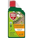 PROTECT GARDEN Turboclean Unkrautfrei, Unkrautvernichter gegen hartnäckige Unkräuter wie Giersch und Ackerschachtelhalm, 1000 ml Konzentrat