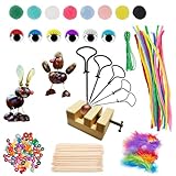 Handbohrer Kinder Kastanienbohrer Set mit Kastanienhalter, Handbohrer Holz mit 1,5-5 mm Bohrer Kastanien Basteln, Perlentiere Bastelset Chestnut Nagelbohrer DIY Set Hand Drill Herbst Bastelset