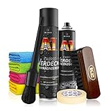 Dr. Wack A1 Cabrio Verdeck-Reiniger + Imprägnierer je 400 ml - Premium Cabrio-Reinigungs- & Imprägnierspray für alle Verdeckarten I Für eine intensive Reinigung & schonende Pflege I 9-teilig